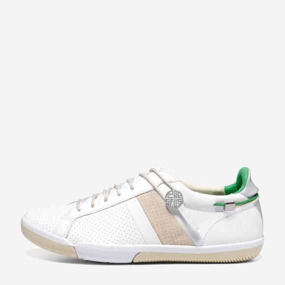 NEW PLAE men's mulberry sneakers in white